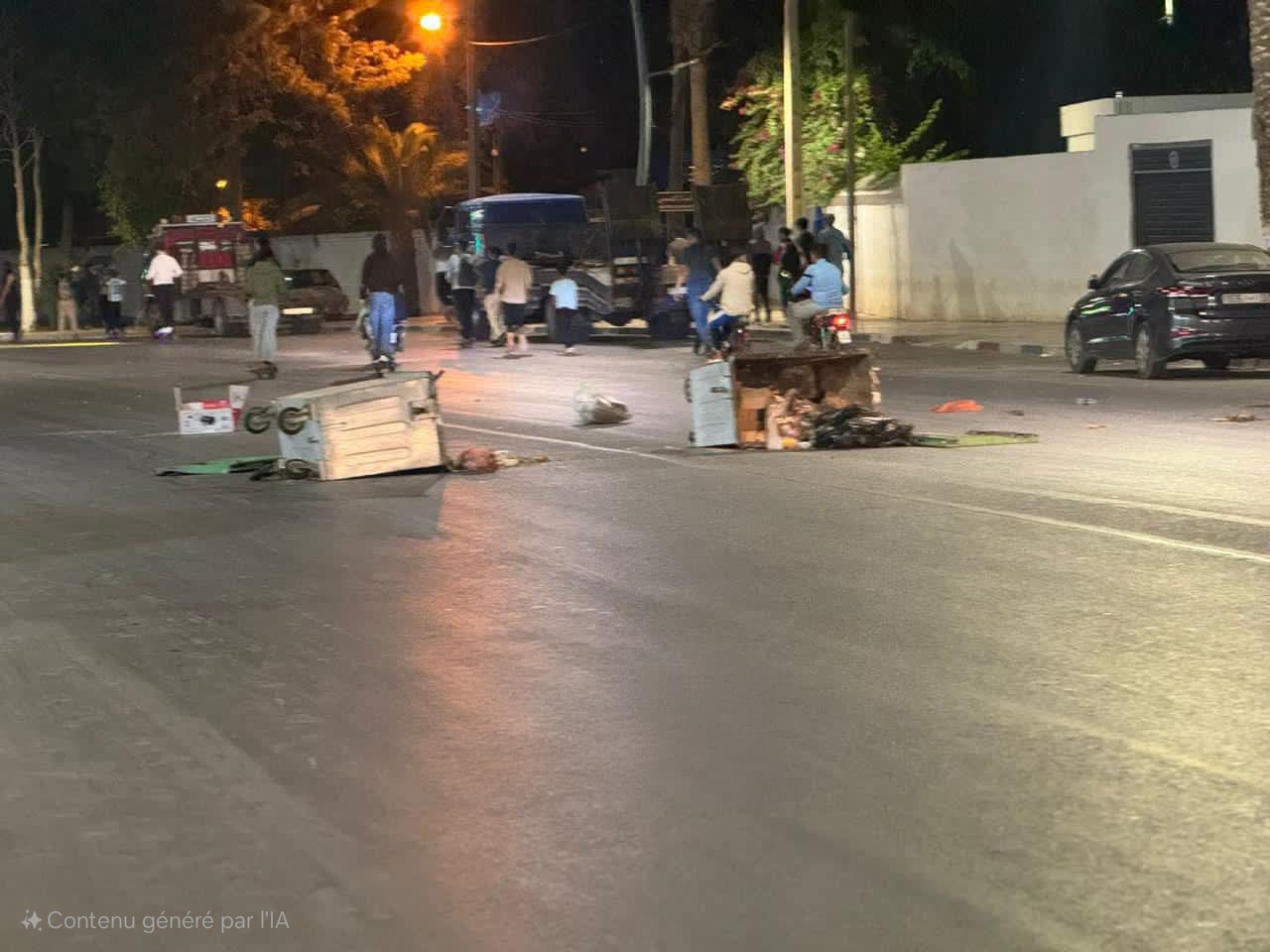 العروي.. احتجاج سلمي يتحول إلى تخريب مُدان واستهداف لممتلكات المواطنين والمال العام