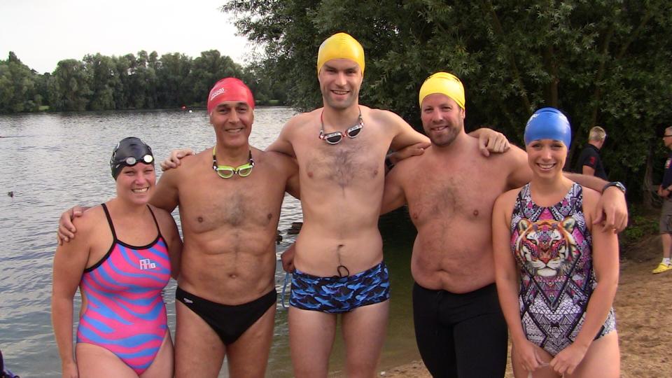 COSMIC Rays. Me (Manta Ray), Parviz (Eagle Ray), Brian (Shark Ray), Paul (Kiwi Ray) and Hilary (Tiger Ray)