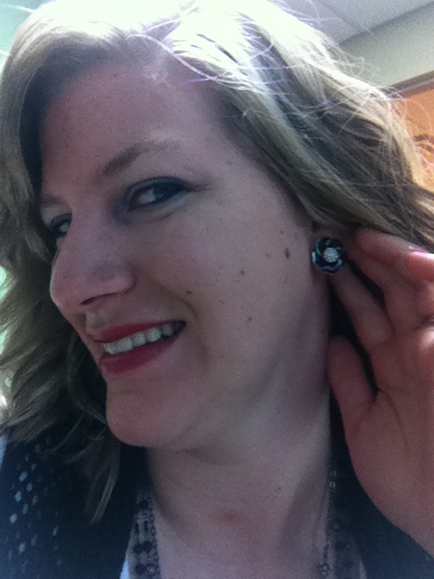 Cute As A Button Earrings