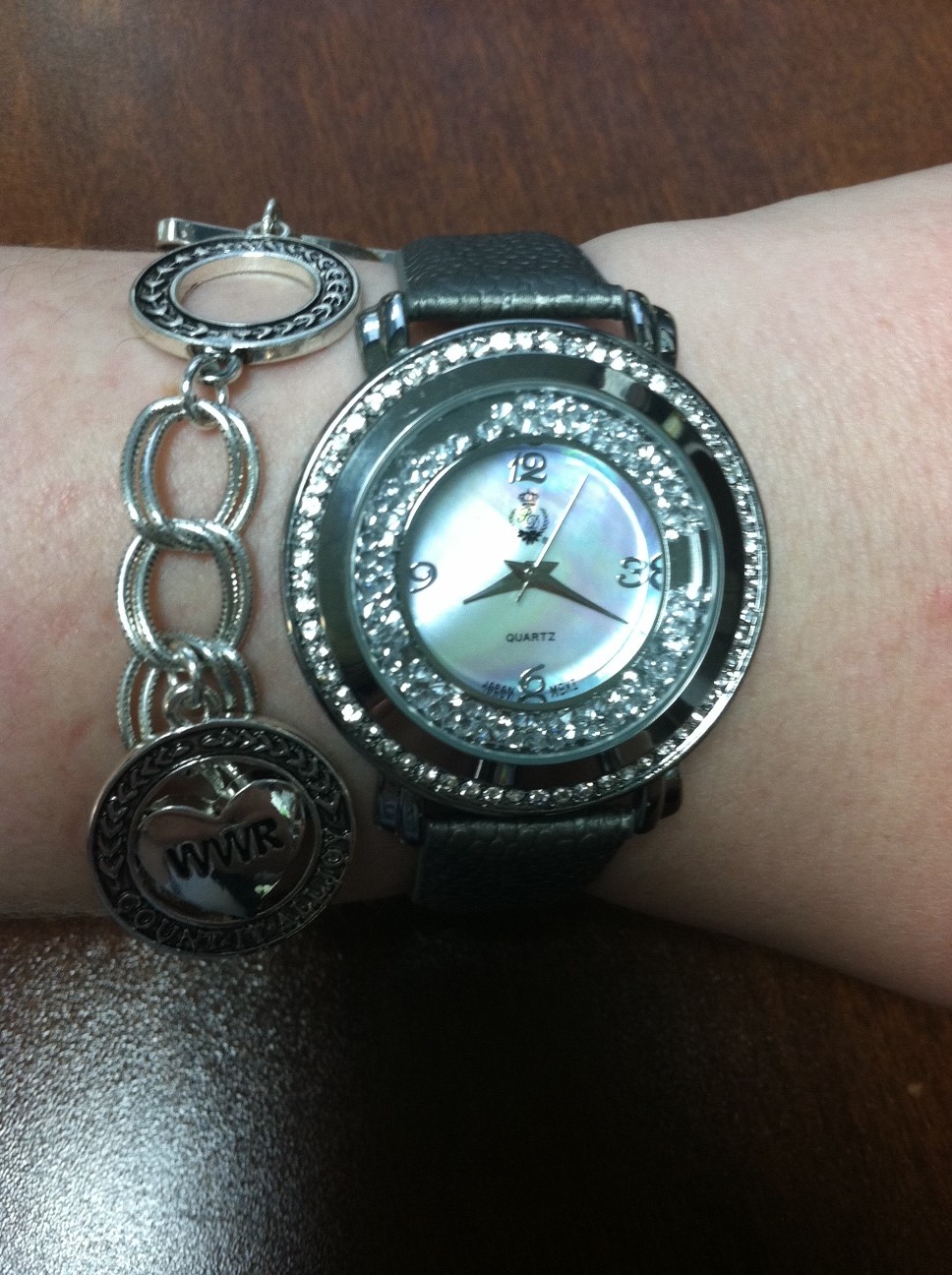 On the Move Watch (With Premier Designs Jeweler Charm Bracelet)