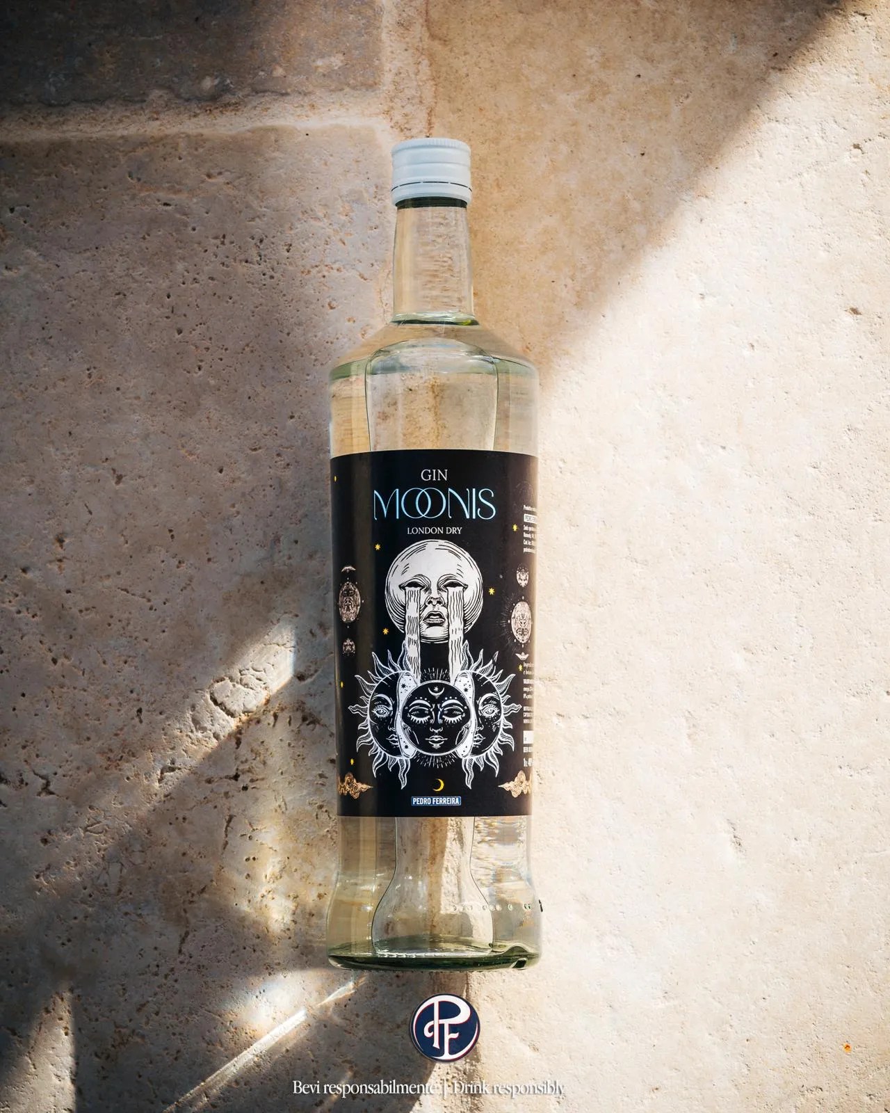 GIN MOONIS 1LT 40%VOL