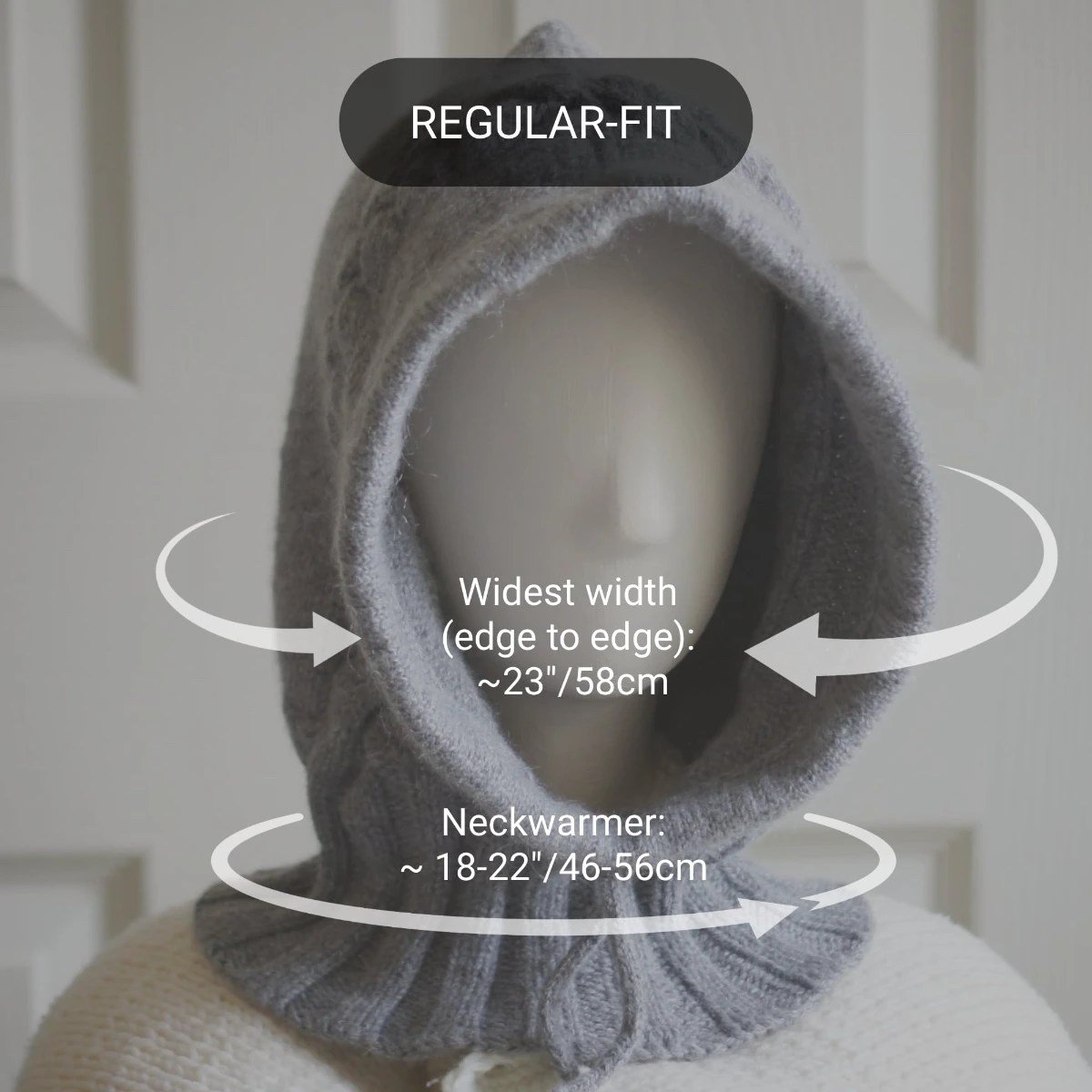 Feel the Pure Cashmere Magic in Your Balaclava Hood