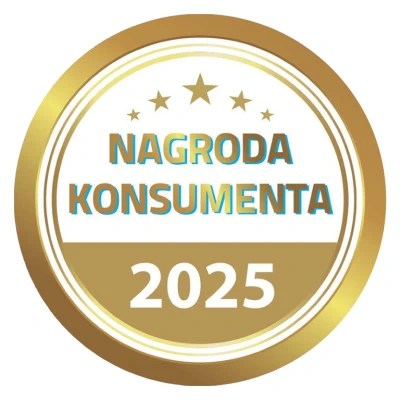 Witryna 90 cm dąb naturalny + biały połysk PORTO STANDARD