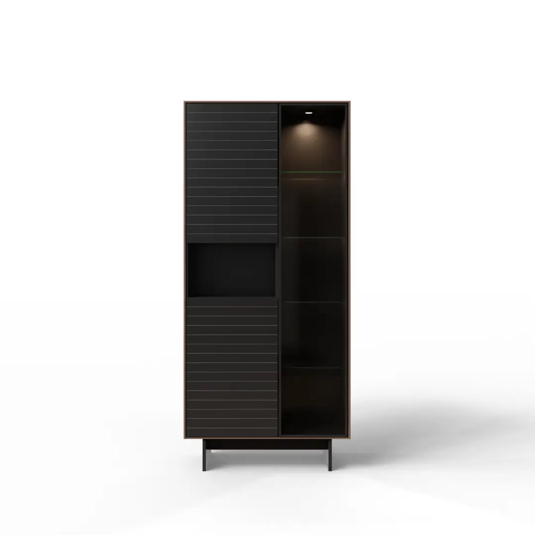 Witryna 92 SLIM dąb orzech