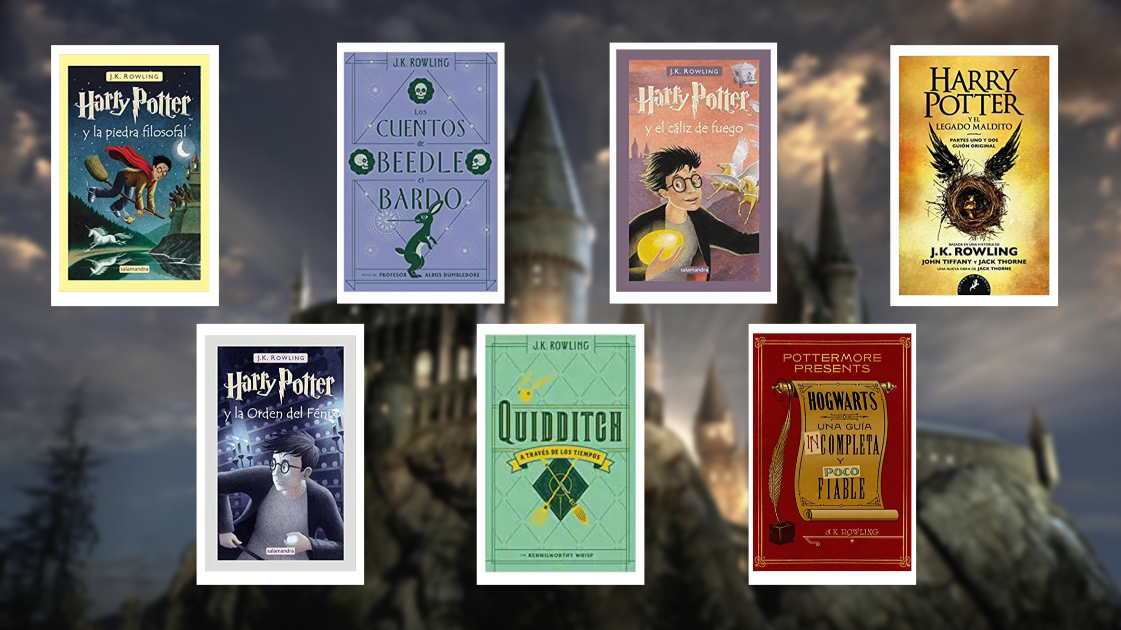 libros harry potter