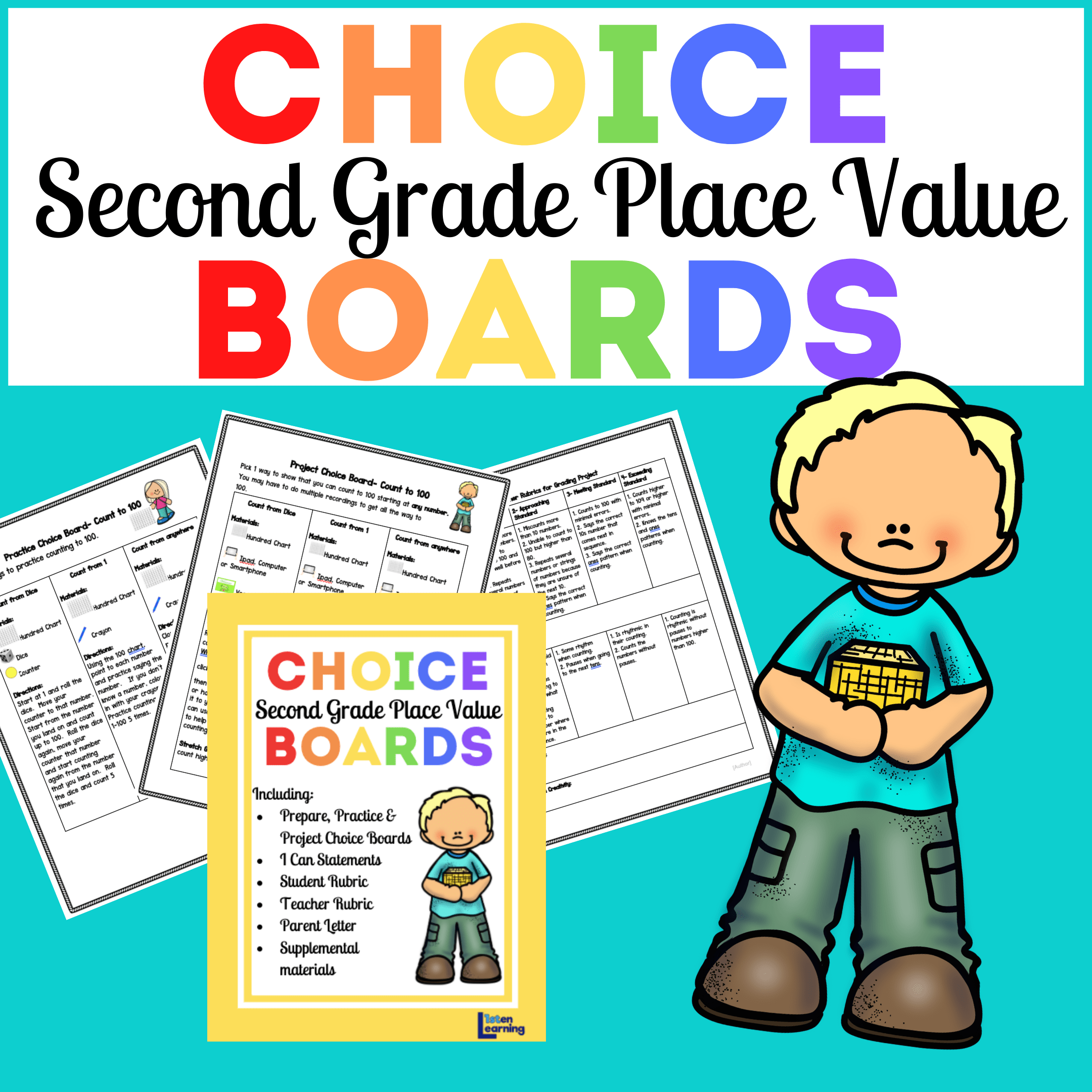 Choice Boards BUNDLE: Place Value
