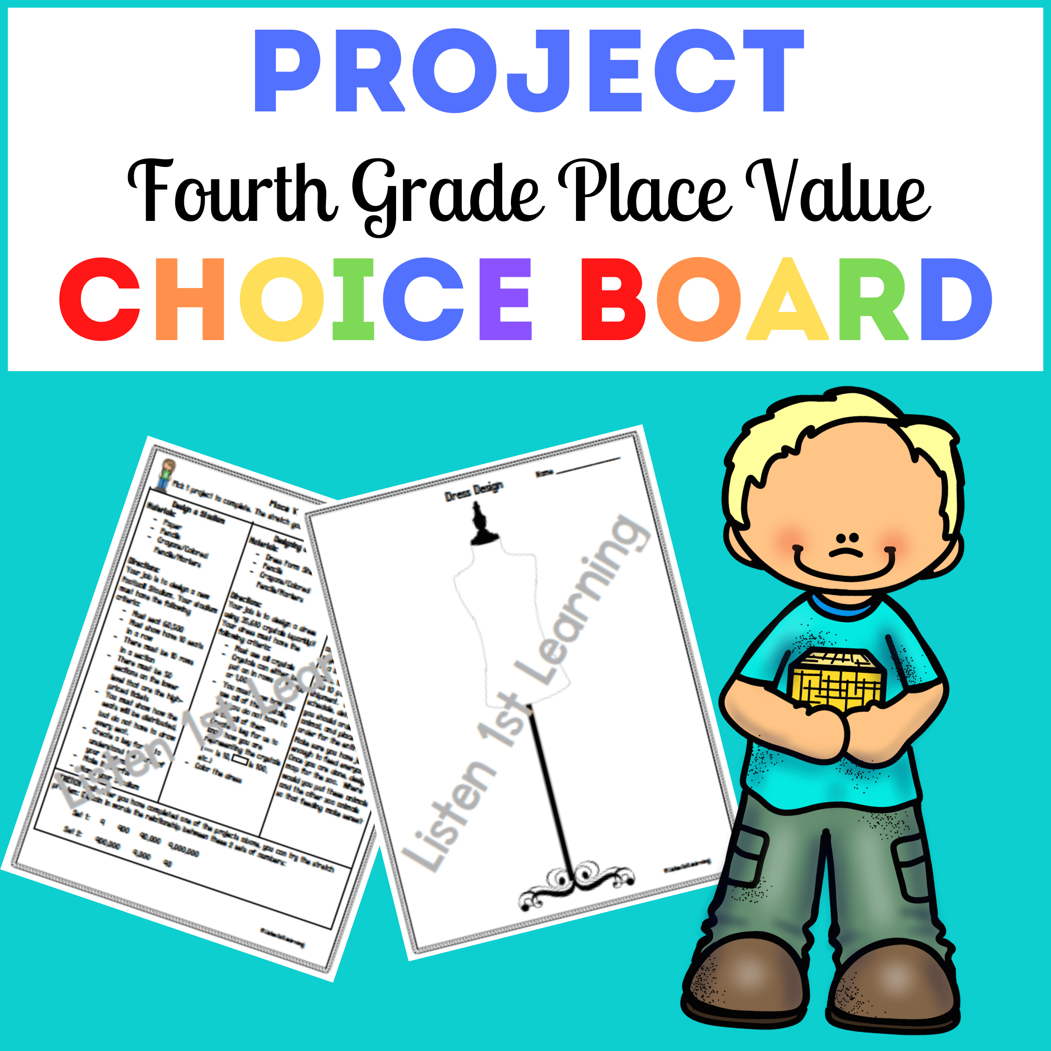 Project Choice Board: Place Value