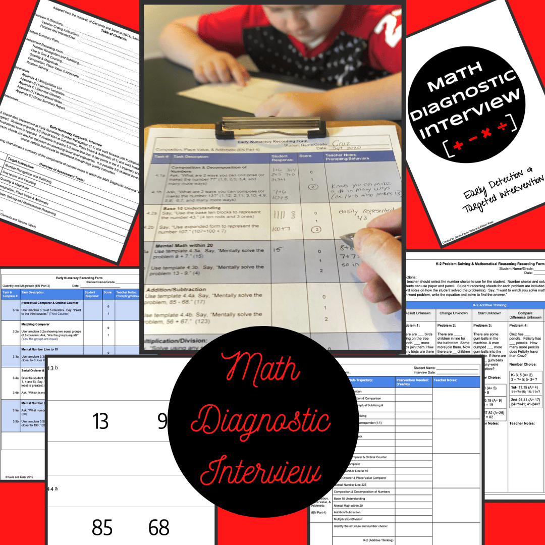 Math Diagnostic Interview: Early Detection & Targeted Intervention