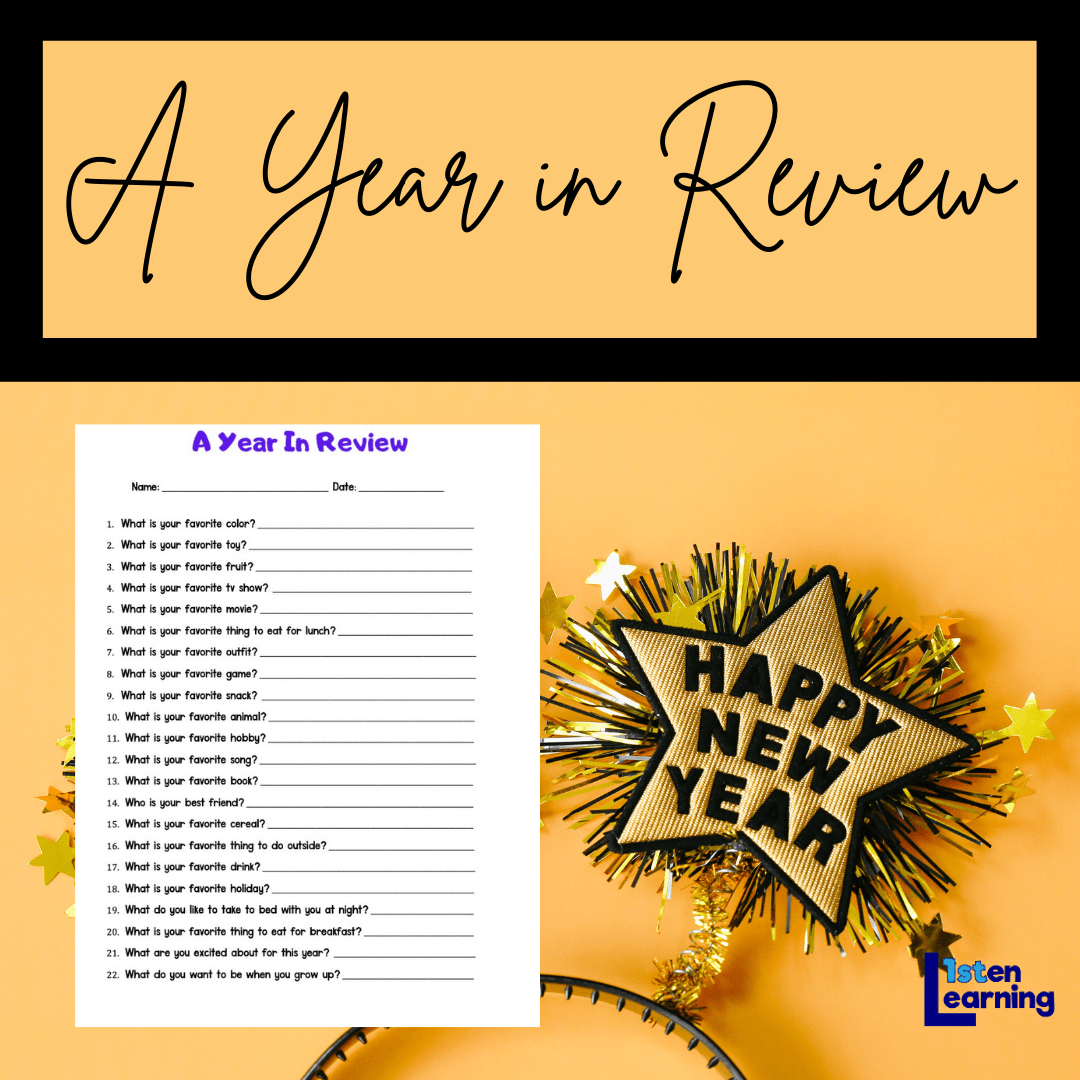 New Year FREEBIE: A Year in Review