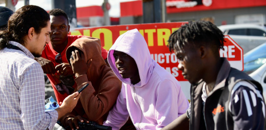 Entre los haitianos hay disgusto por los operativos de interdicción.