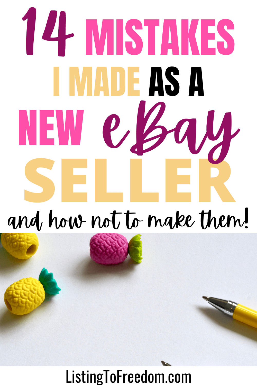 ebay beginner mistakes