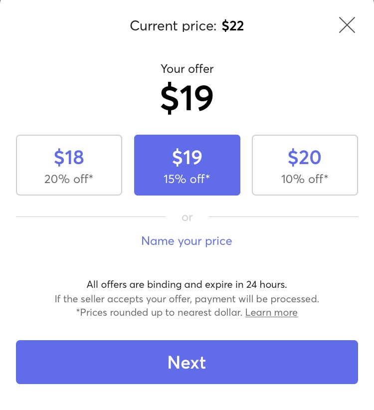 Mercari Offers