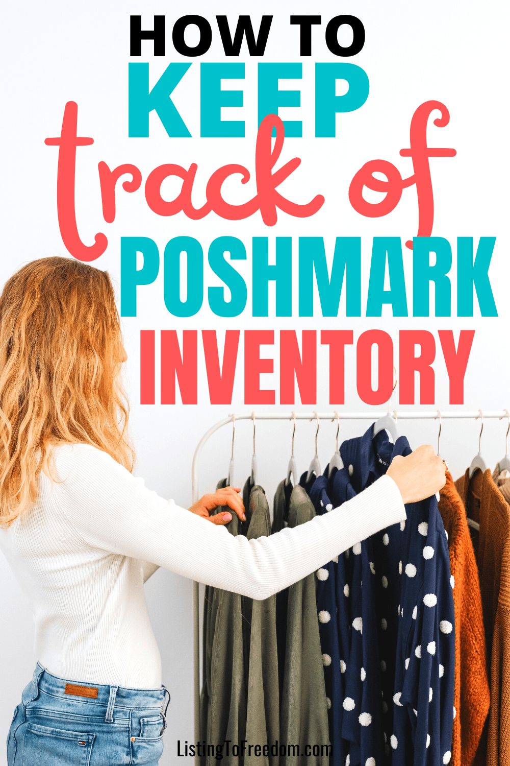 keep track of poshmark inventory