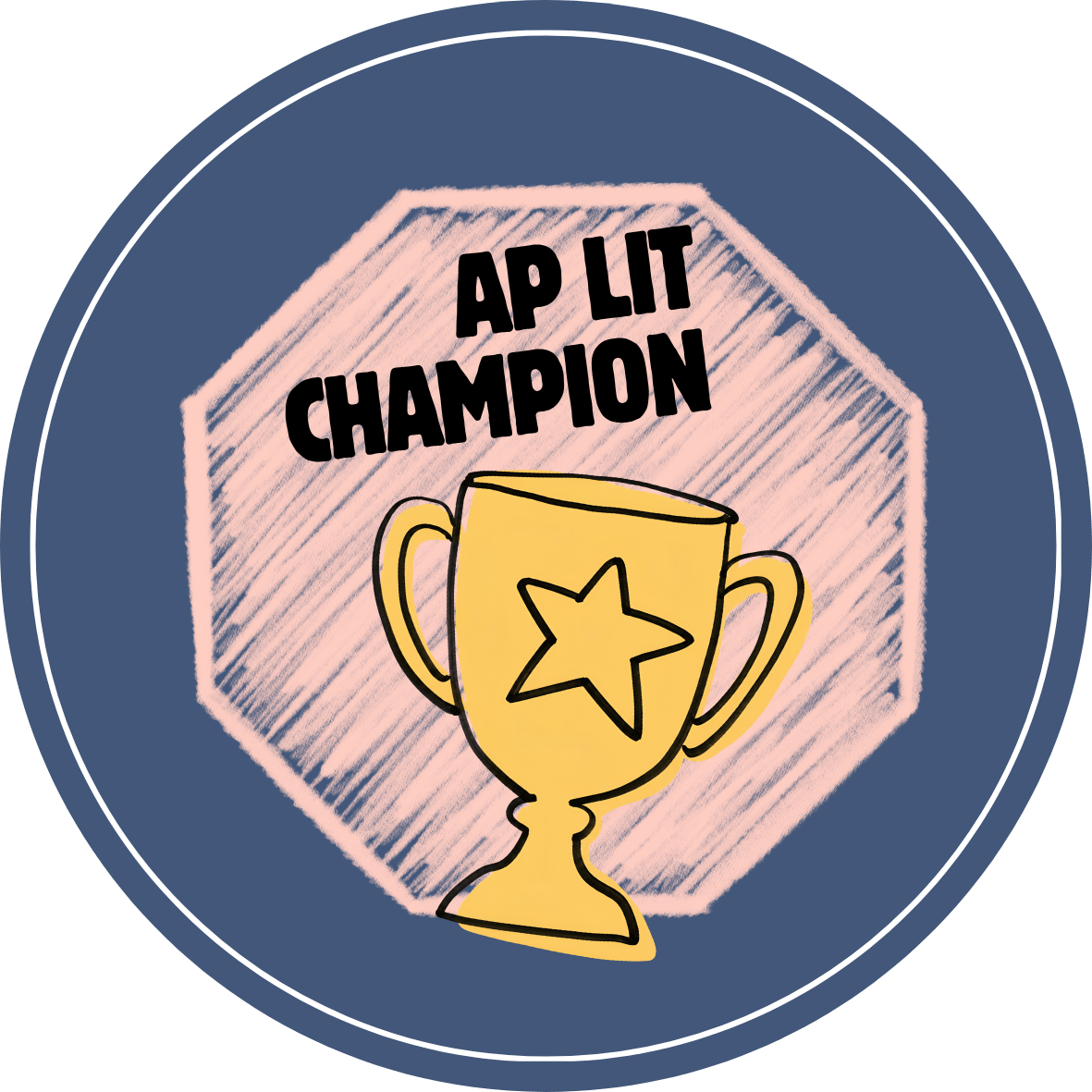 AP Lit Grand Champion Medal - AP Lit Olympics - Lit & More