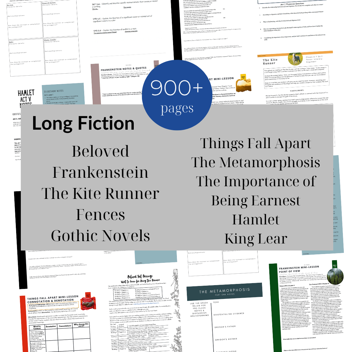 AP English Literature Full Course Materials