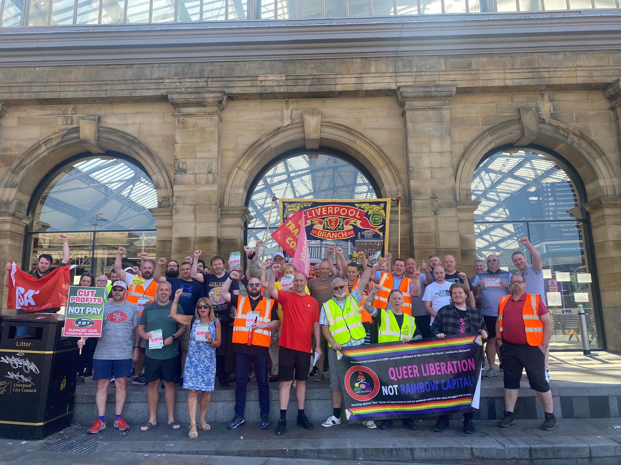 Full support to RMT strike!