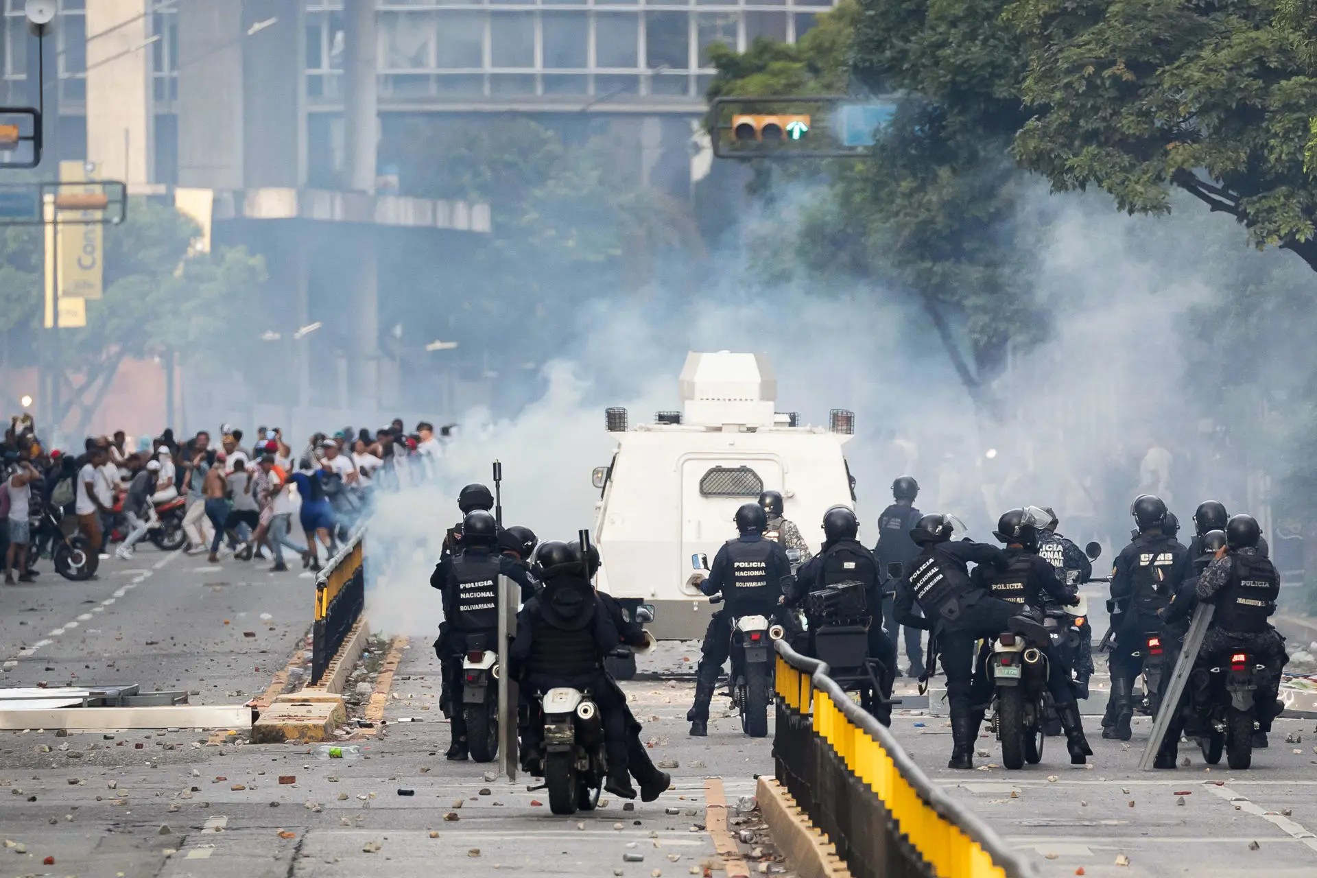 Stop the repression! No to the criminalization of protest! Down with the Maduro's dictatorship in Venezuela!