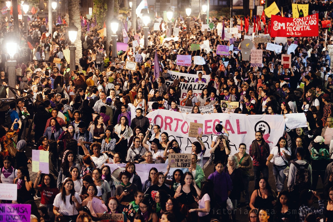 ¡A retomar las calles este 8M por empleo, aborto y contra la violencia!