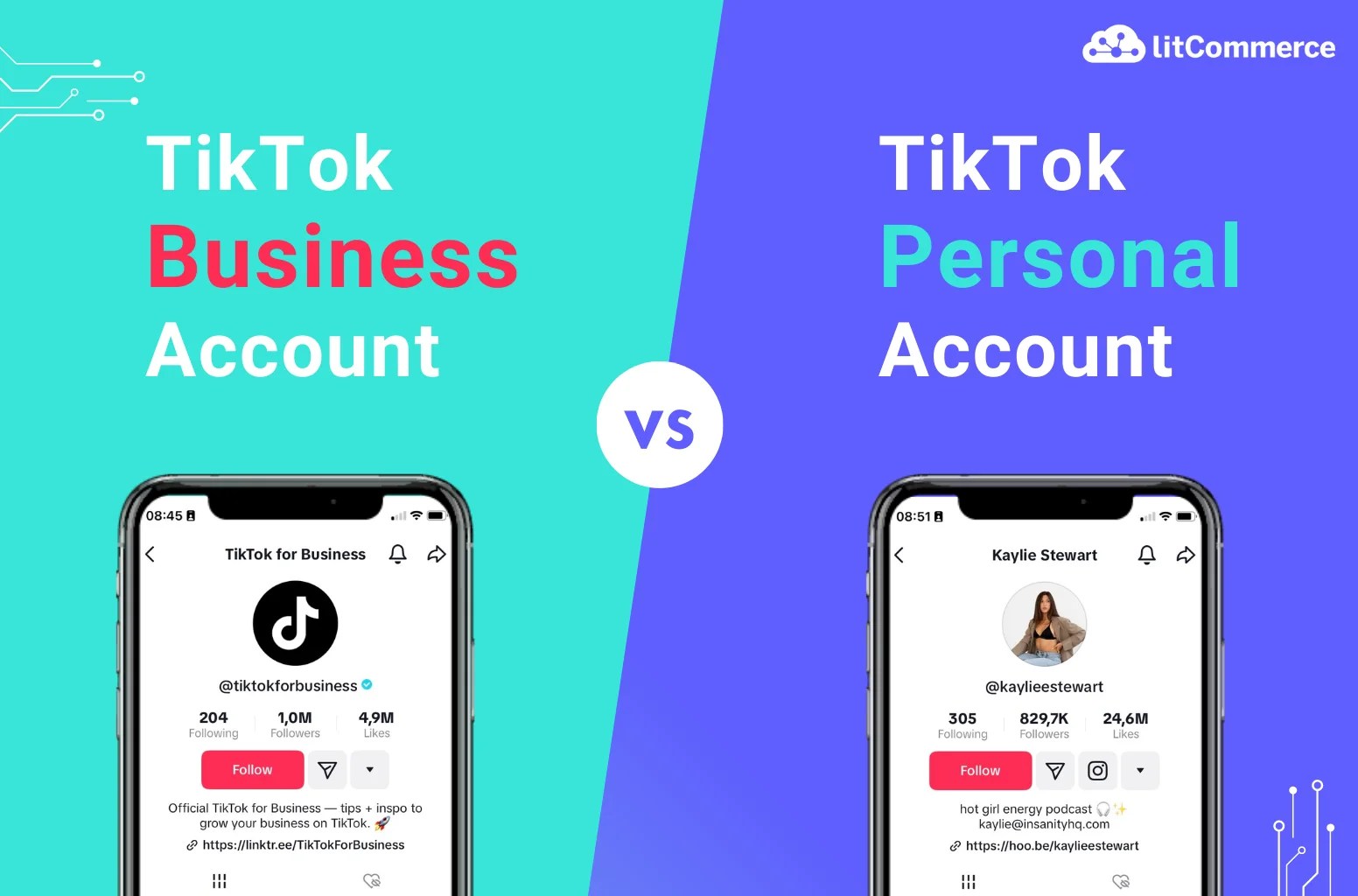 Tiktok business account vs personal: which is right for you? [sep 2024 ]