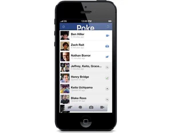 Facebook Poke Application