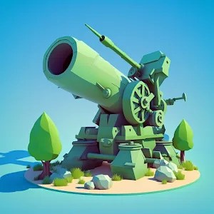 Artillery Man! v1.0.3 MOD APK (Menu, Unlimited Money, Auto Win)