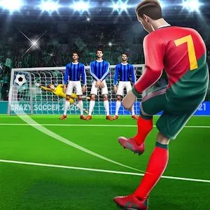 Soccer Kicks Strike Game v17.5 MOD APK (Menu, Unlimited Coins, Diamonds, ADS Removed)