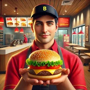 Burger Simulator! v22.0.0 MOD APK (Money, Exp, No Ads)