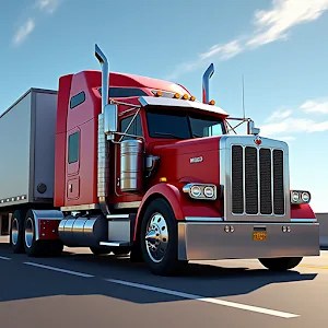 Truck Simulator Big Rigs v1.5.8 MOD APK (Free Purchases, Unlimited Money)