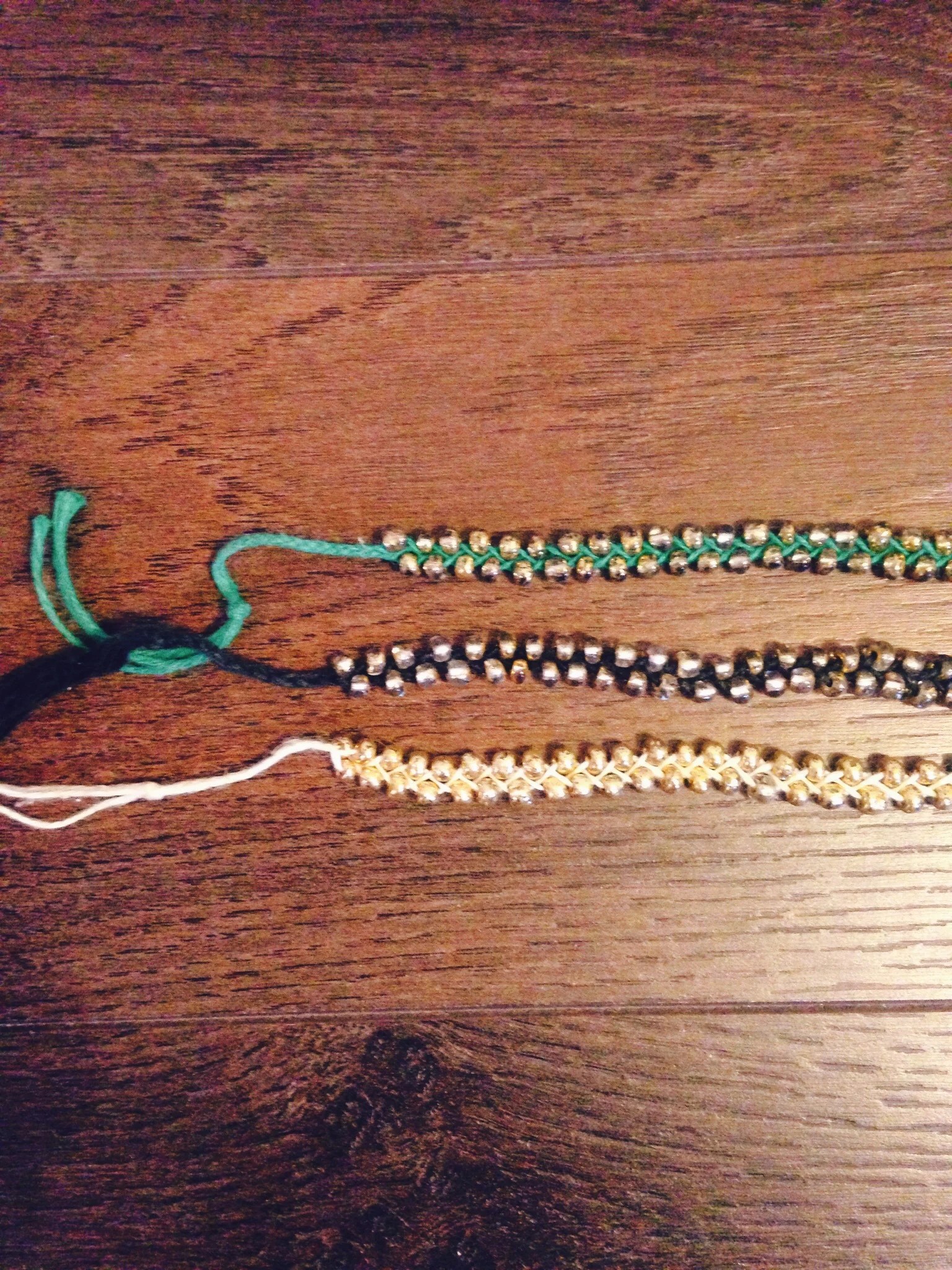 DIY Beaded Friendship Bracelet