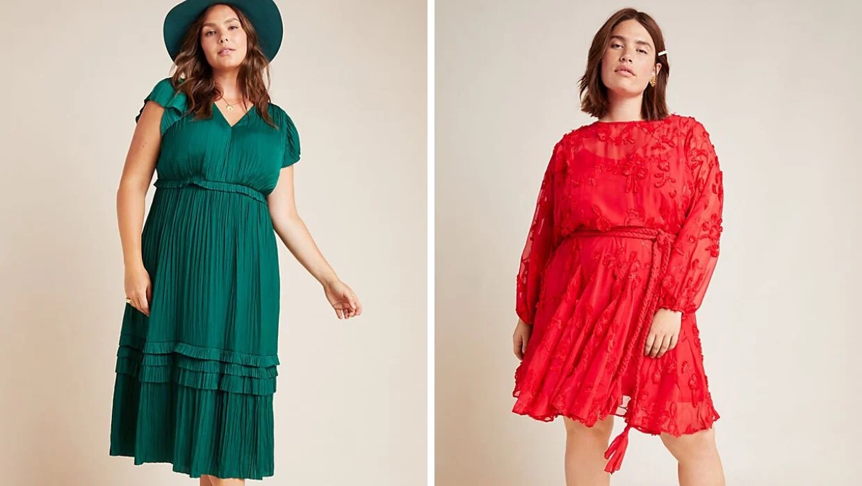 plus holiday clothes