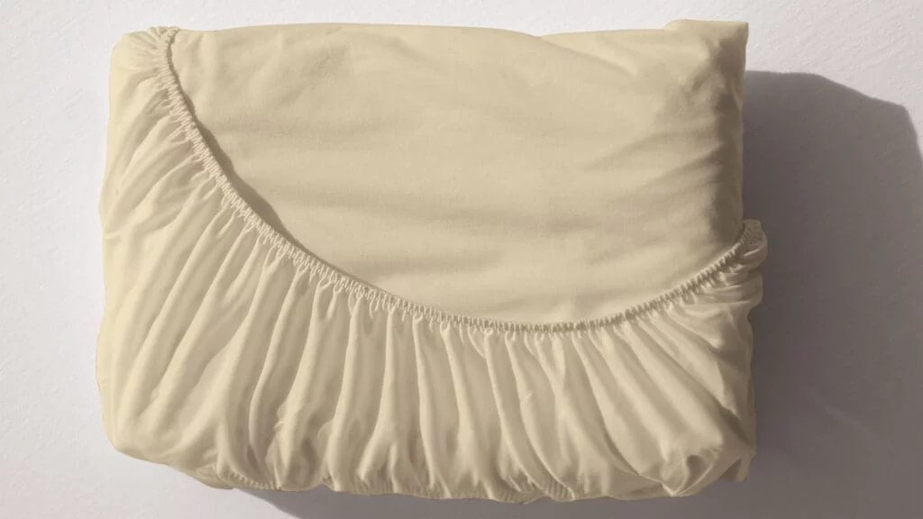 Drap housse 2 en 1 coloris Écru