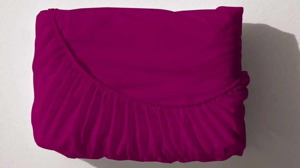 Drap housse 2 en 1 coloris Fushia