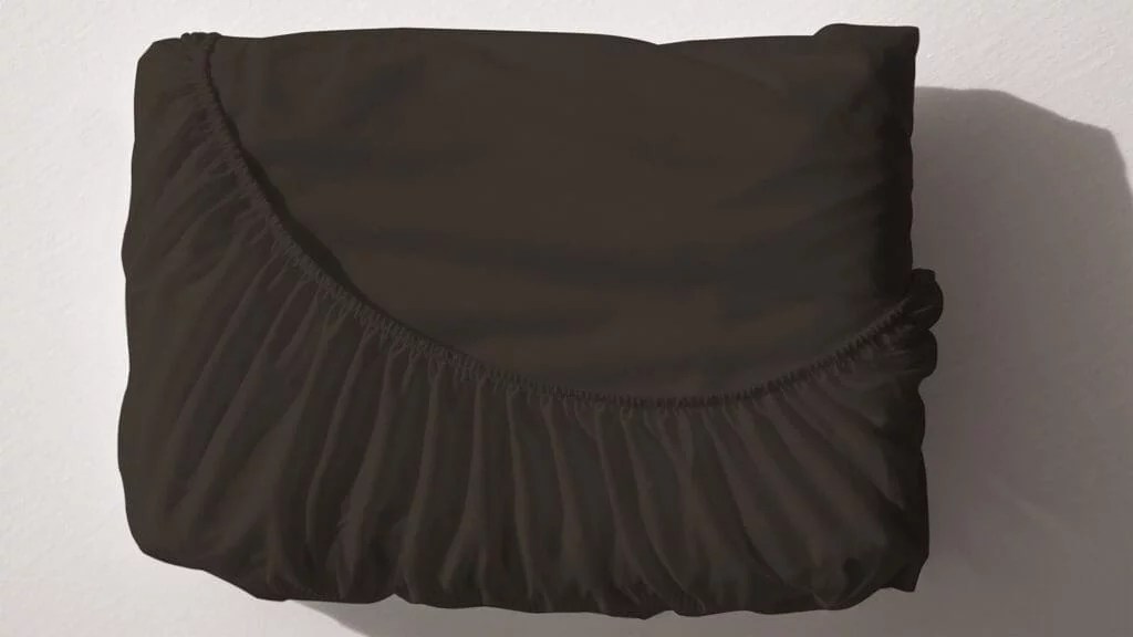 Drap housse 2 en 1 coloris Noir