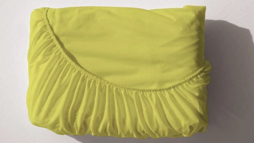 Drap housse 2 en 1 coloris Pistache