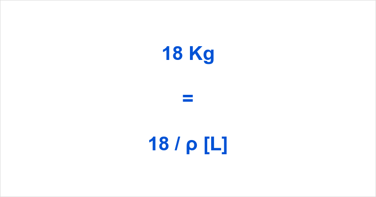 18Kg to Liters | 18 Kilograms to Liters | How many Liters in 18 Kg?