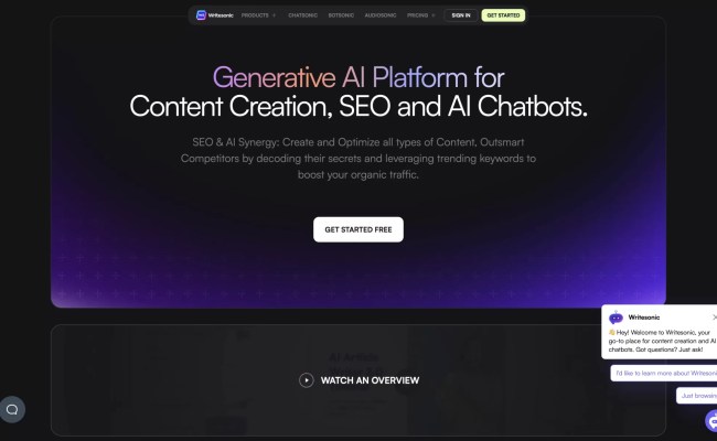 WriteSonic Ai - Liteworker.ai