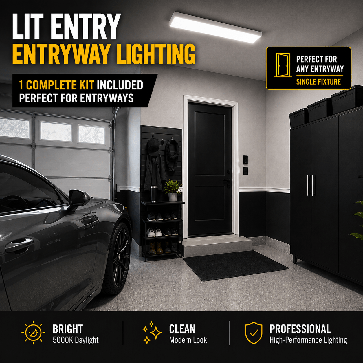 Lit Entryway