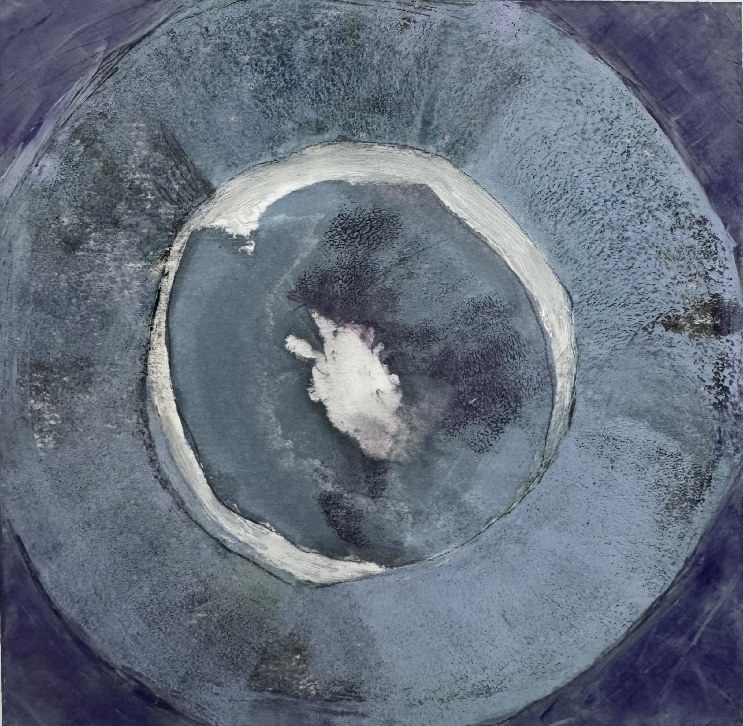 "Ocean Eye Violet" by Jill Goldman-Callahan