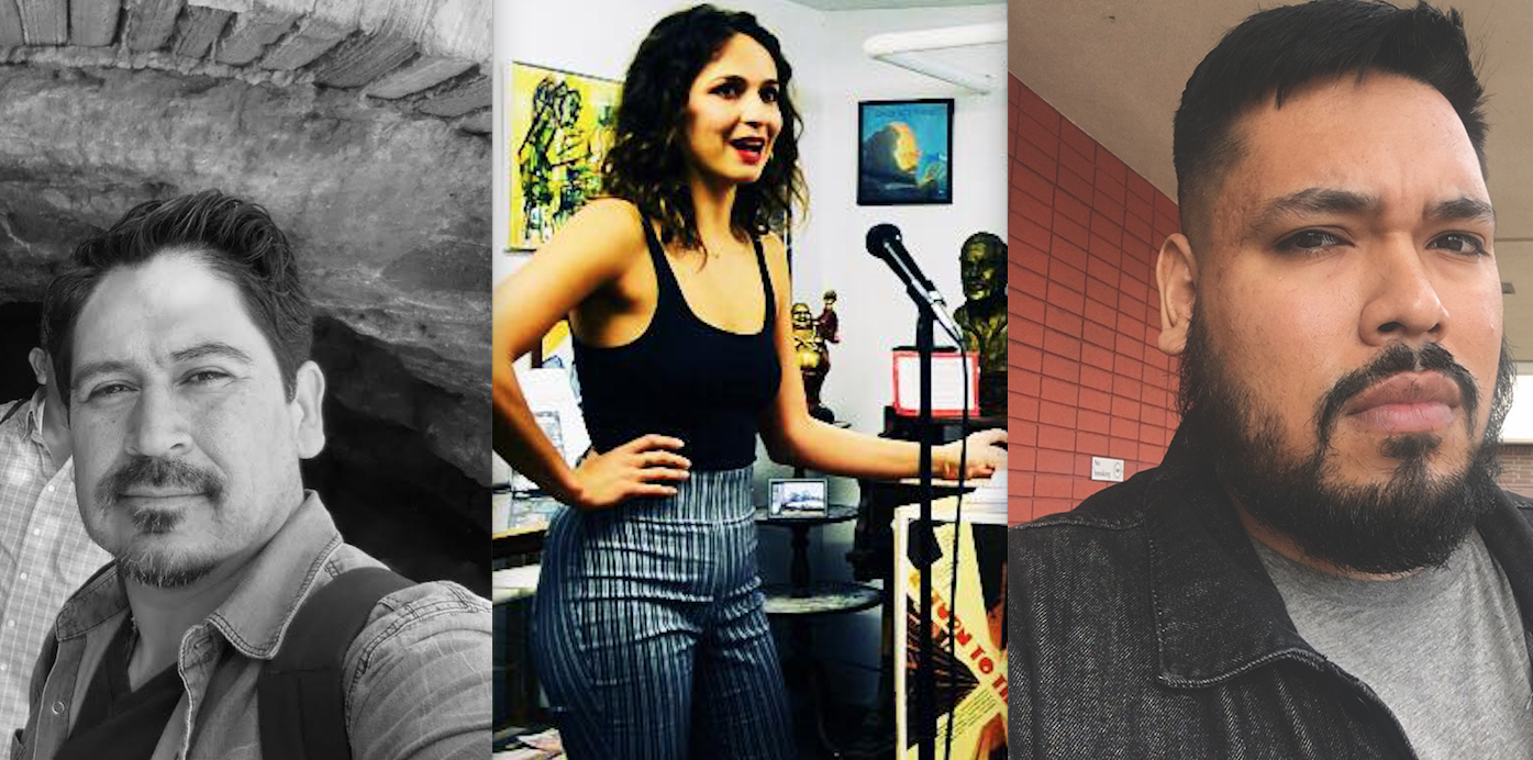 In Common Writers Series Tim Z Hernandez Marguerite Munoz And Rene Juarez Vazquez Reading At Voz Sin Tinta Litseen