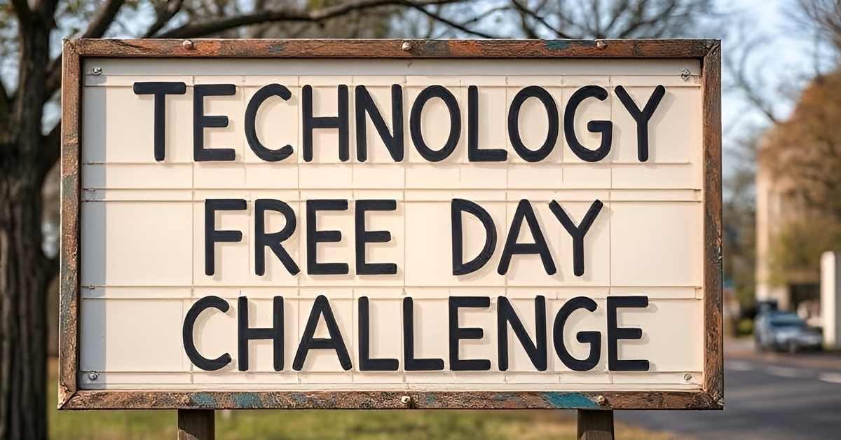 Tech Free Day Challenge - Essay - Little Authors