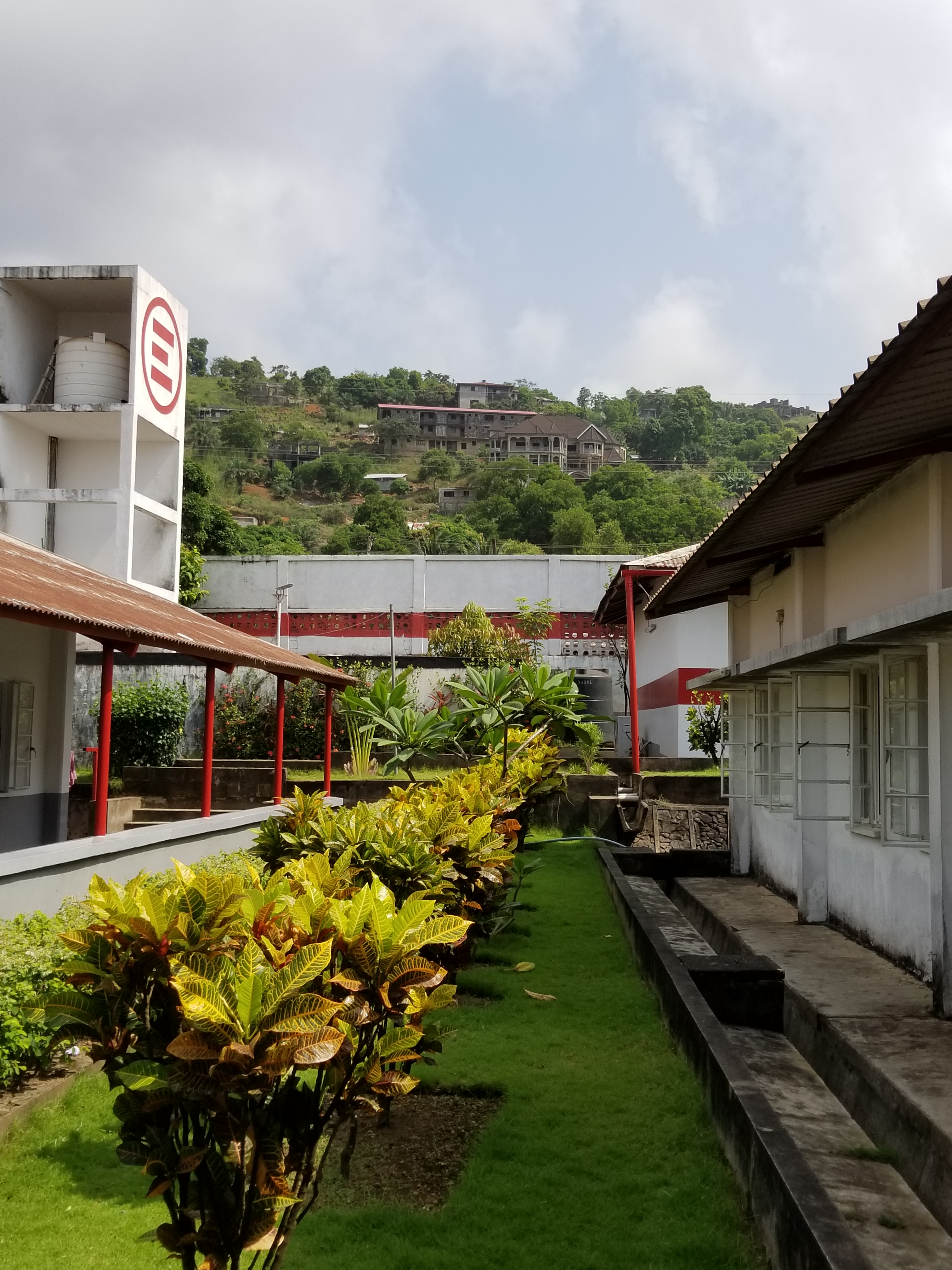Views from the hospital I work at. Sierra Leone, 2017.