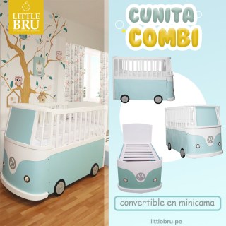 A Pedido: Cuna Evolutiva para bebé Combi