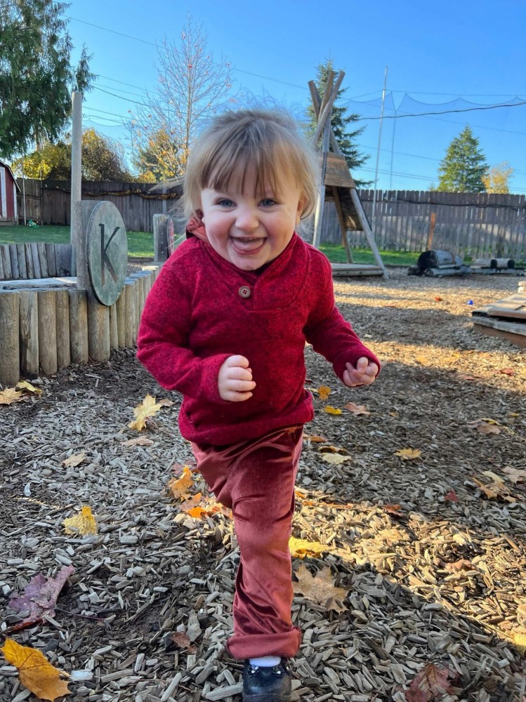 Outdoor toddler play