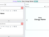 Liturgy Builder