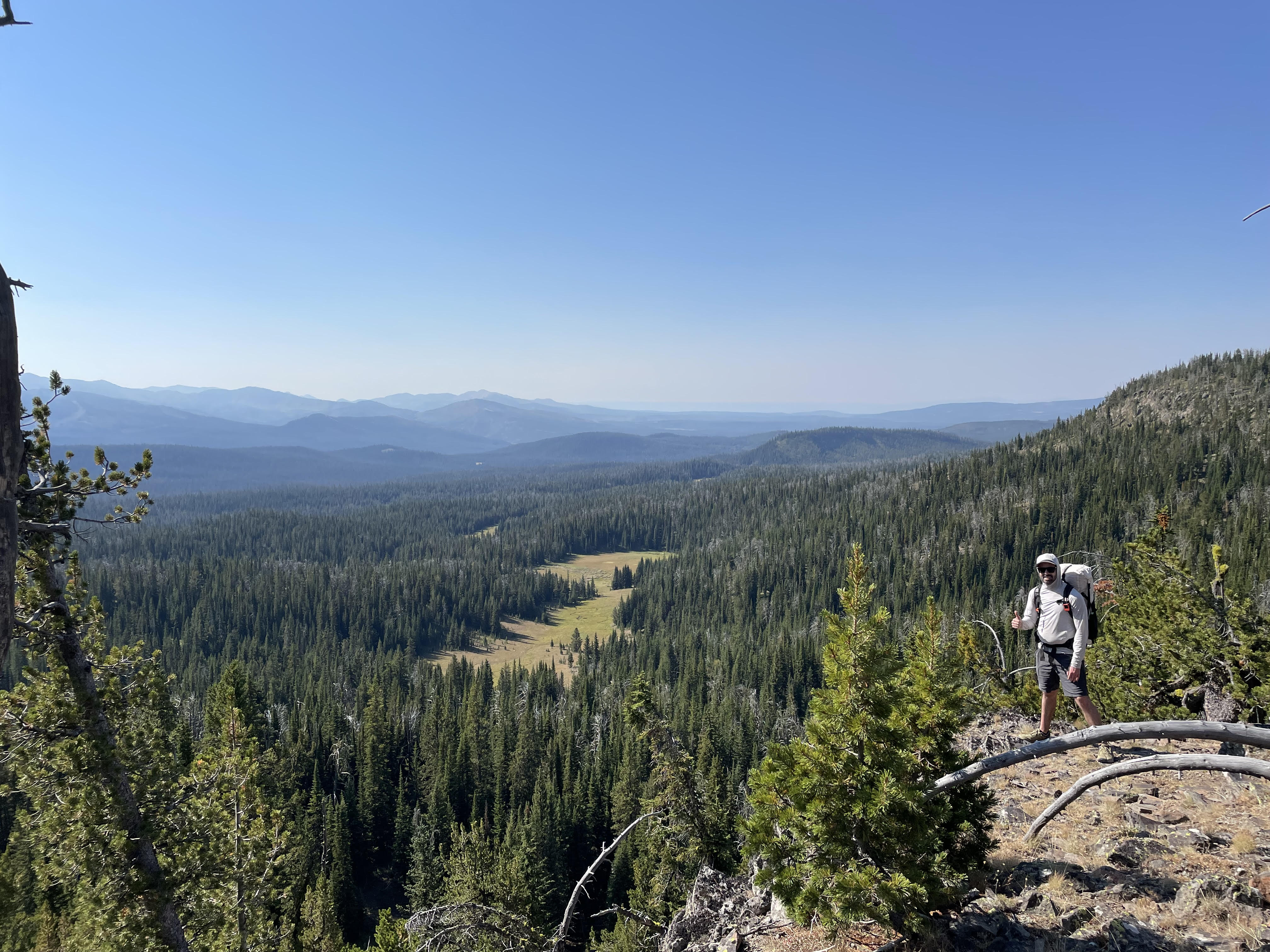 Backpacking Yellowstone National Park - Sportsman Lake, High Lake