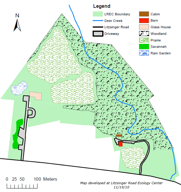 Aerial Map of LREC property