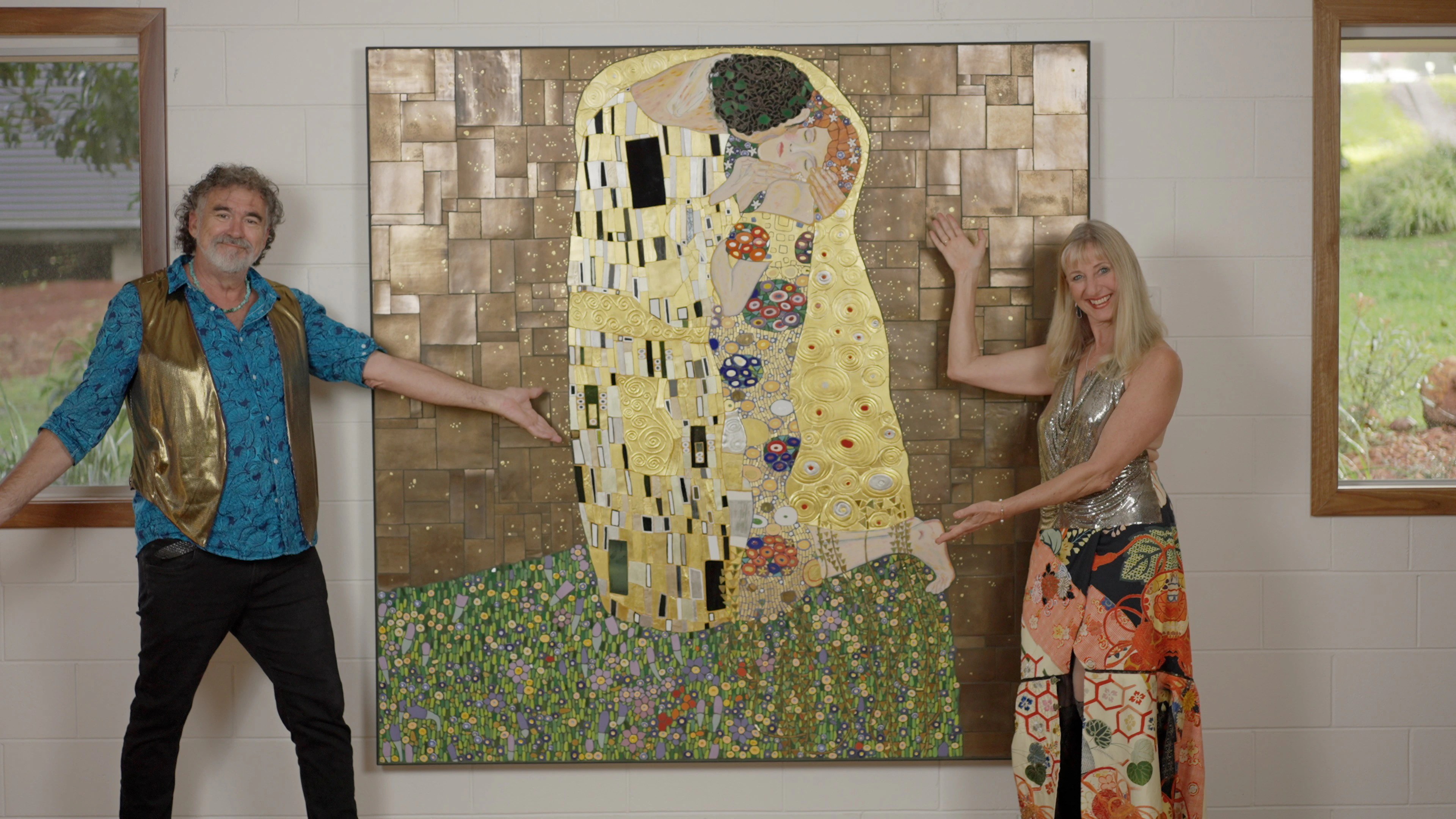The Kiss Mosaic: 6 Years of Love, Art & Gold | Klimt's Masterpiece Recreated (2026)