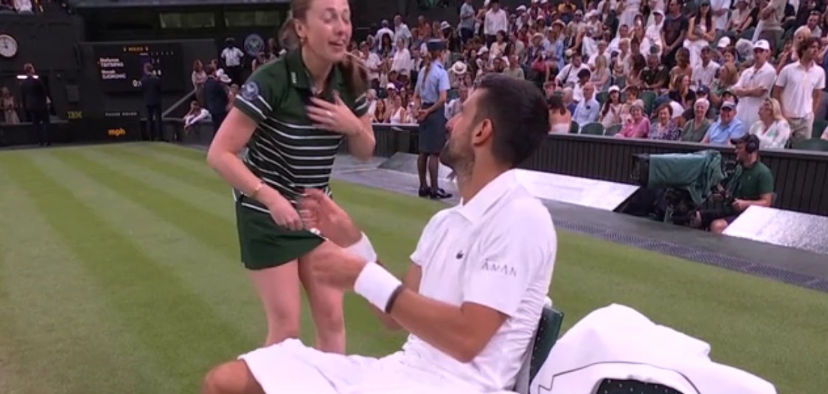 Novak Djokovic's Hilarious Prank on Ball Kid During Wimbledon Win (2026)