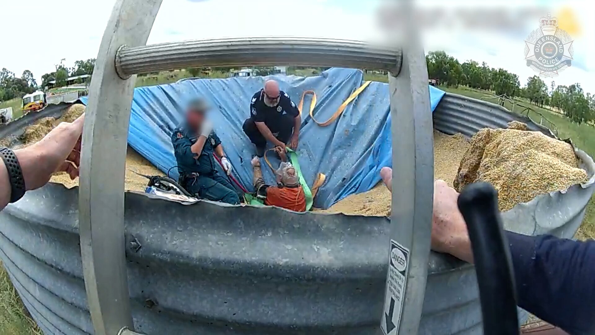 Paramedic Who Rescued Farmer Trapped In Grain Silo Receives Highest