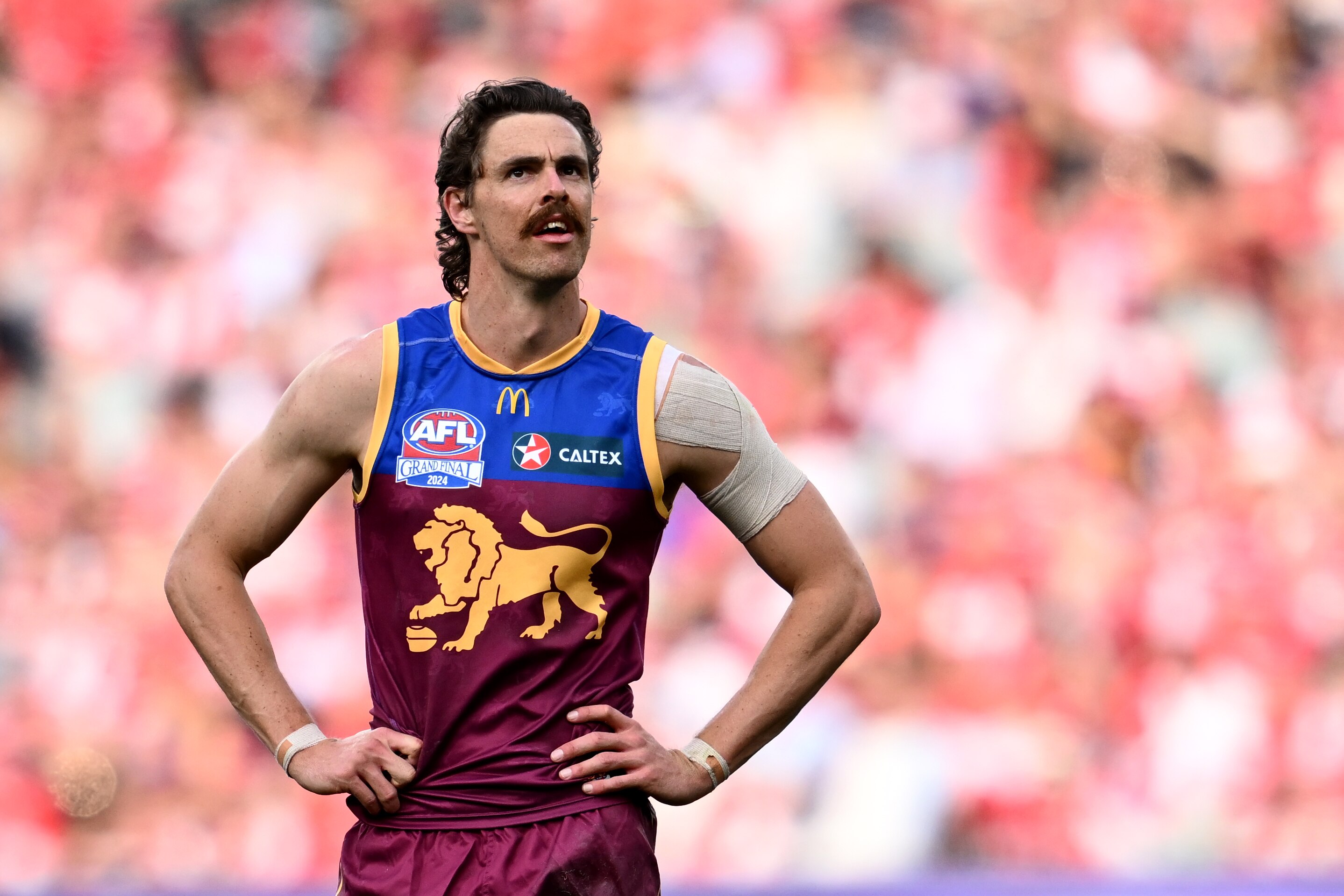 Joe Daniher announces AFL retirement after Brisbane Lions grand final win